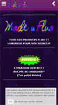 Mobile Screenshot of made-in-fluo.com